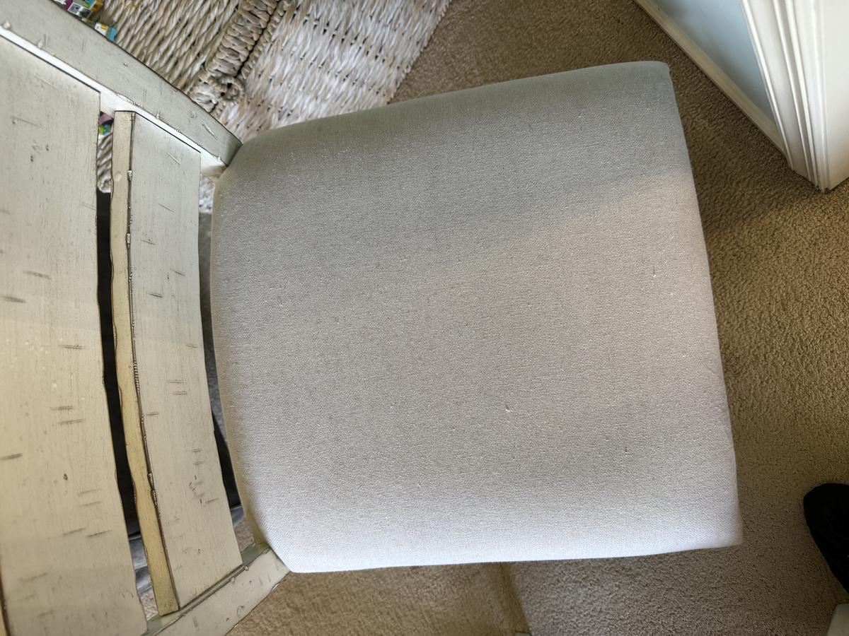 Dining chair 3 after RF upholstery cleaning